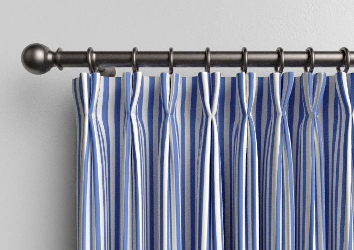 The British Stripe Co. Catherine, Bristol No.2 - Made to Measure Curtains - Image 10
